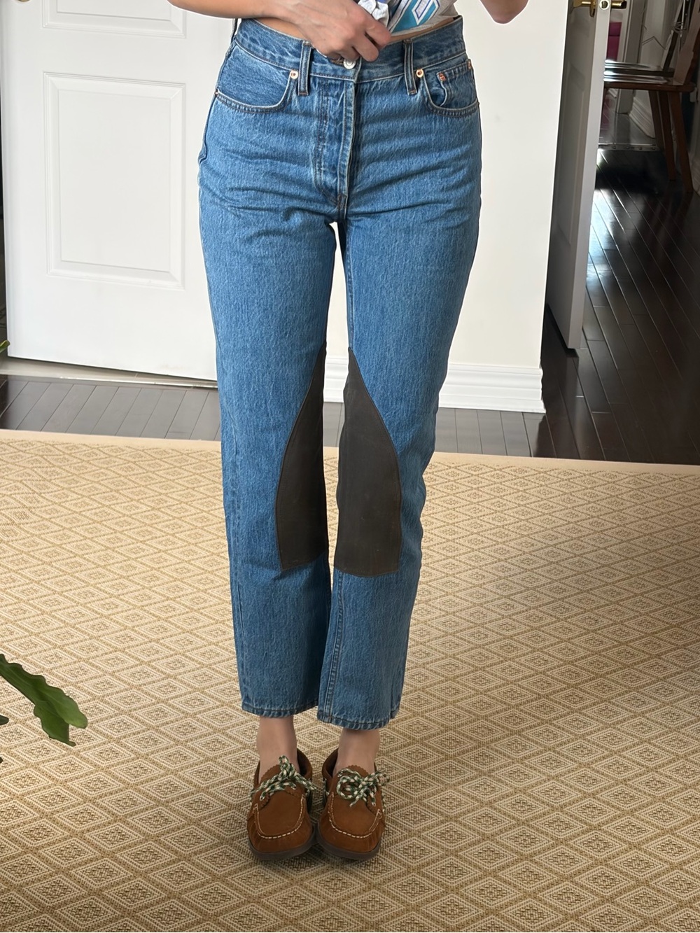 Still Here Chaps Childhood Jeans